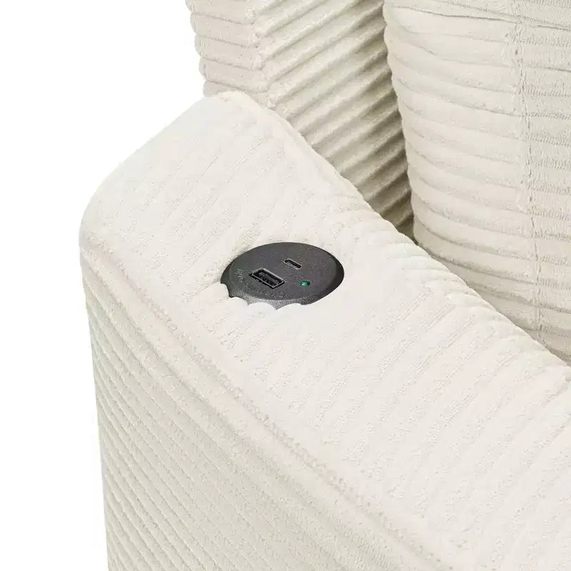 Whisen 102.3 Divano chaise longue doppio oversize e divano letto, Divano con seduta profonda