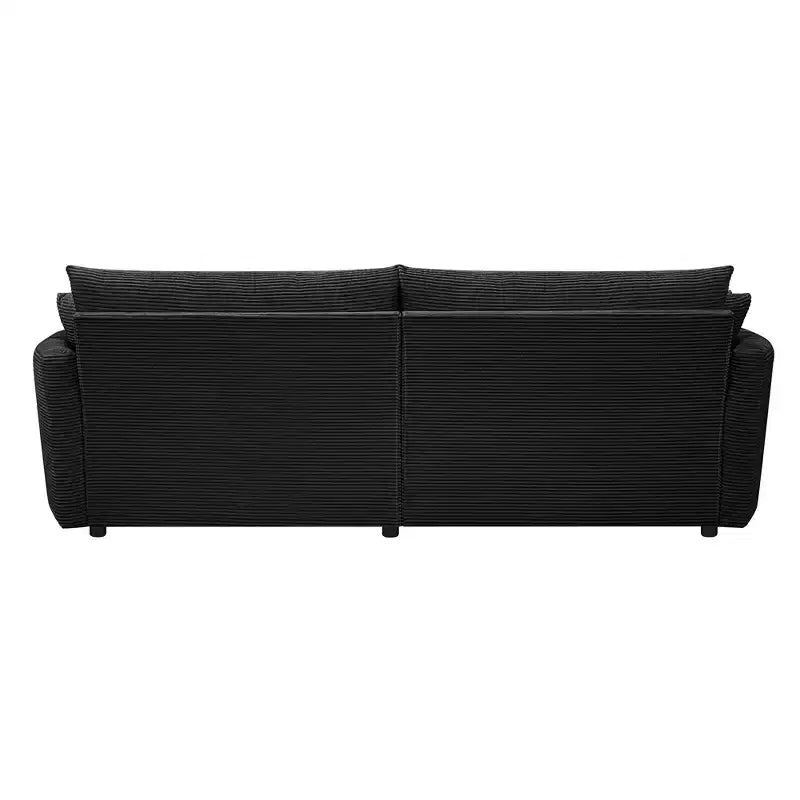 Whisen 102.3 Divano chaise longue doppio oversize e divano letto, Divano con seduta profonda