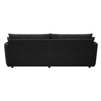 Whisen 102.3 Divano chaise longue doppio oversize e divano letto, Divano con seduta profonda