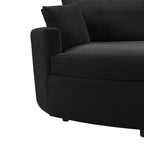 Whisen 102.3 Divano chaise longue doppio oversize e divano letto, Divano con seduta profonda