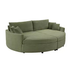 Whisen 102.3 Divano chaise longue doppio oversize e divano letto, Divano con seduta profonda