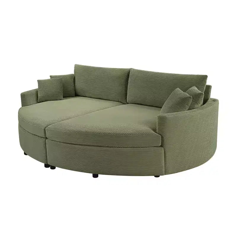 Whisen 102.3 Divano chaise longue doppio oversize e divano letto, Divano con seduta profonda