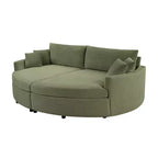 Whisen 102.3 Divano chaise longue doppio oversize e divano letto, Divano con seduta profonda