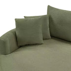 Whisen 102.3 Divano chaise longue doppio oversize e divano letto, Divano con seduta profonda
