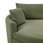 Whisen 102.3 Divano chaise longue doppio oversize e divano letto, Divano con seduta profonda