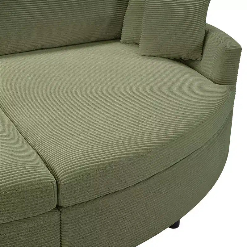 Whisen 102.3 Divano chaise longue doppio oversize e divano letto, Divano con seduta profonda