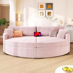 Whisen 102.3 Divano chaise longue doppio oversize e divano letto, Divano con seduta profonda