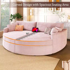 Whisen 102.3 Divano chaise longue doppio oversize e divano letto, Divano con seduta profonda