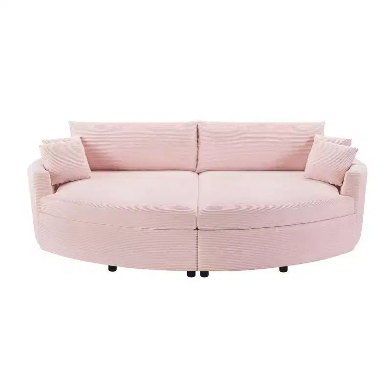 Whisen 102.3 Divano chaise longue doppio oversize e divano letto, Divano con seduta profonda