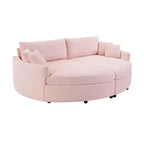Whisen 102.3 Divano chaise longue doppio oversize e divano letto, Divano con seduta profonda