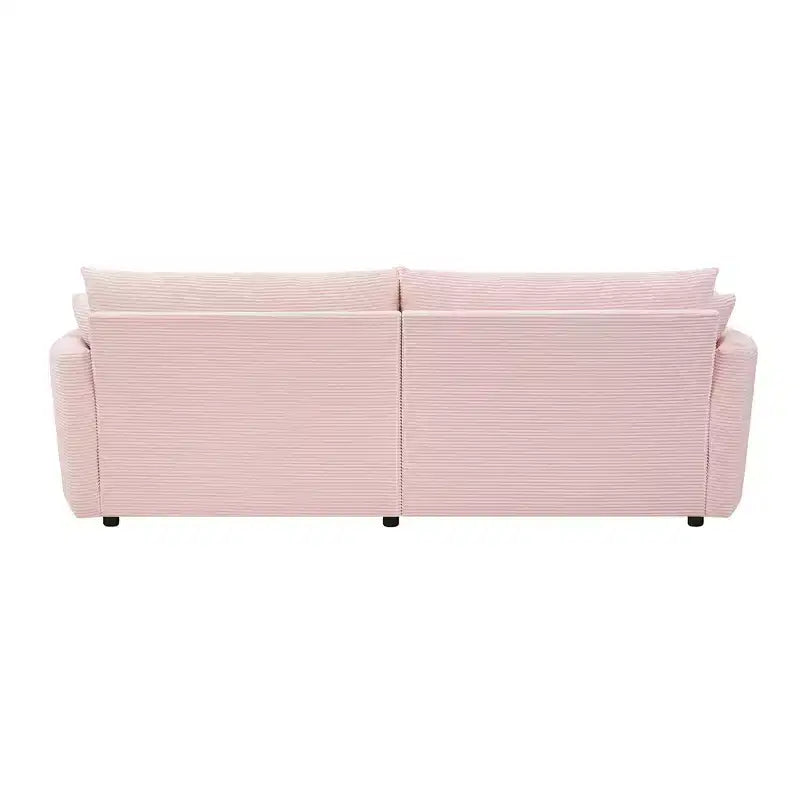 Whisen 102.3 Divano chaise longue doppio oversize e divano letto, Divano con seduta profonda