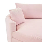 Whisen 102.3 Divano chaise longue doppio oversize e divano letto, Divano con seduta profonda