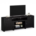 TV Stand for Tv Up to 203.2 cm, Farmhouse Entertainment Center with Storage Drawer, Television Consoles Stands for Living Room, Bedroom