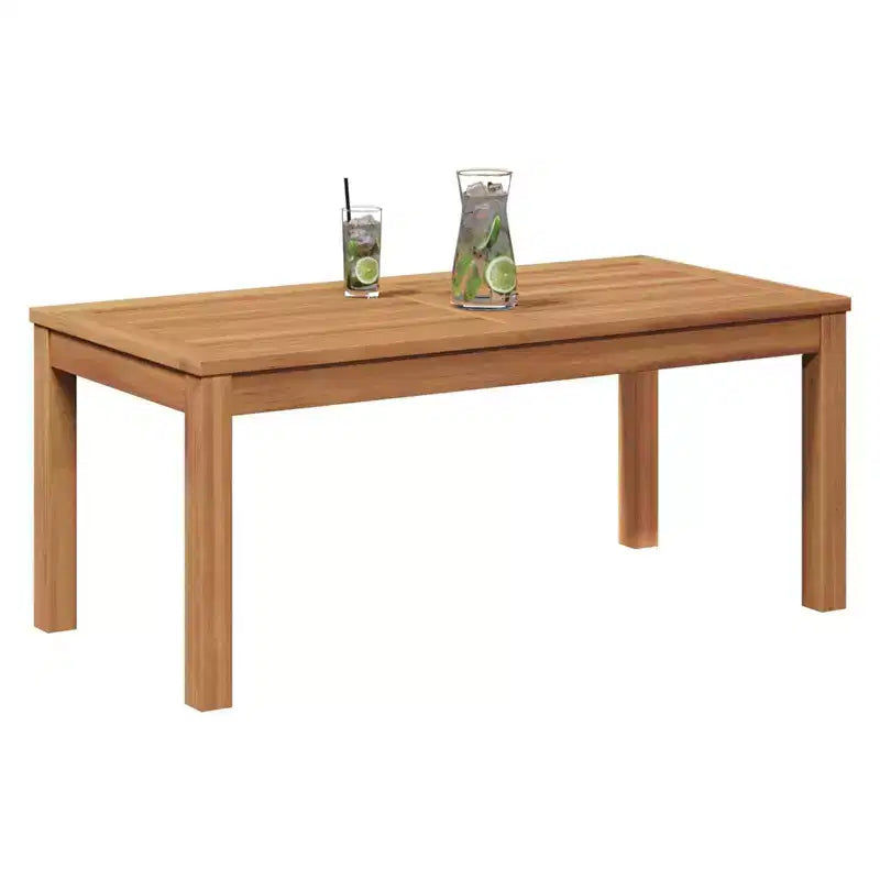 vidaXL Salotto da Esterno in Legno Massello di Acacia e Poliestere Naturale