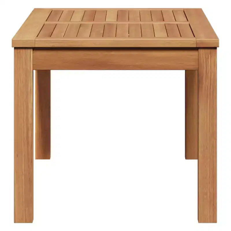 vidaXL Salotto da Esterno in Legno Massello di Acacia e Poliestere Naturale