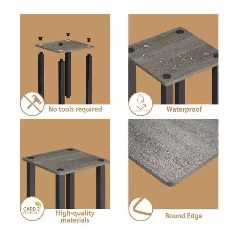 Scaffale portaoggetti HOMLUX a 5 ripiani multiuso, scaffalatura aperta con struttura resistente