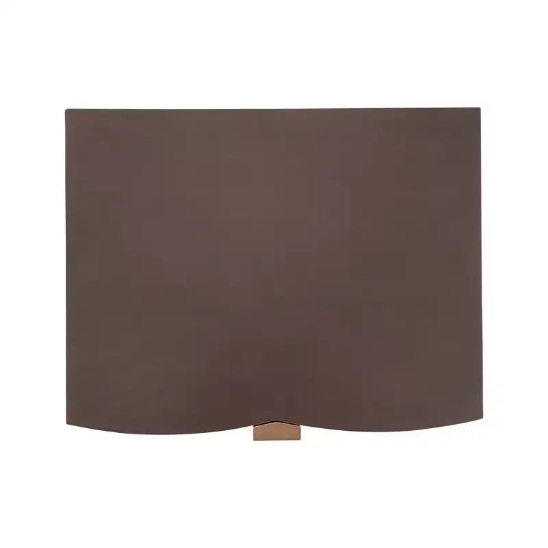 Whisen Comodino Moderno, Tavolino da Notte, Tavolino con Pannello Scanalato, Legno ad Alta Densità, 2 Cassetti, Maniglia Dorata, Guide Silenziose, Antiribaltamento