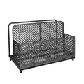 Poolside Float Storage Basket with Rolling Wheels, Easy-Moving Pool Organizer Cart Ideal, for Floaties and Beach Gear