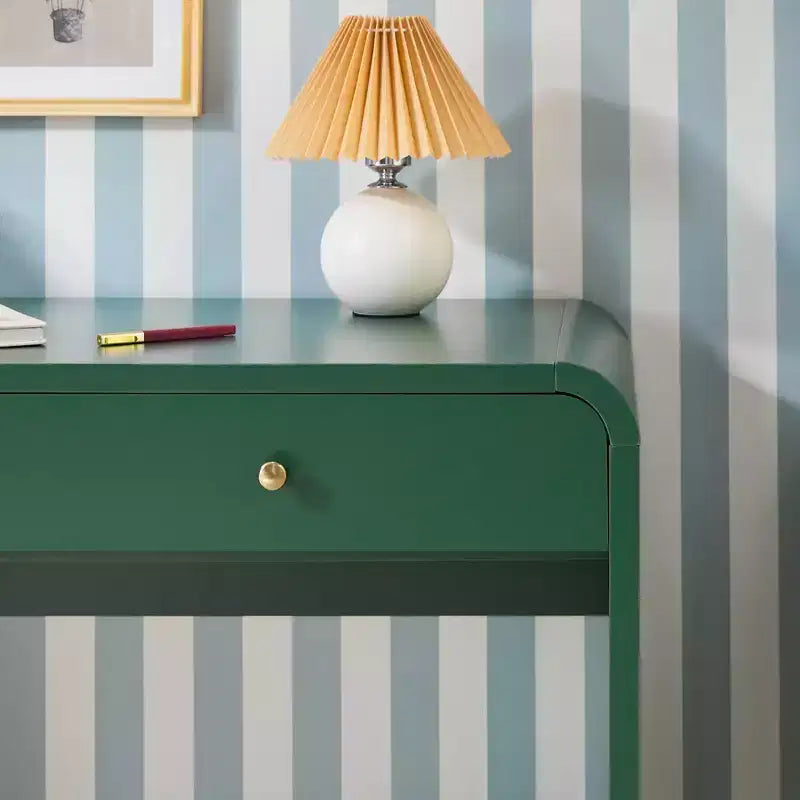 Scrivania da Scrittura dal Design Curvo Moderno Walker Edison Zoey