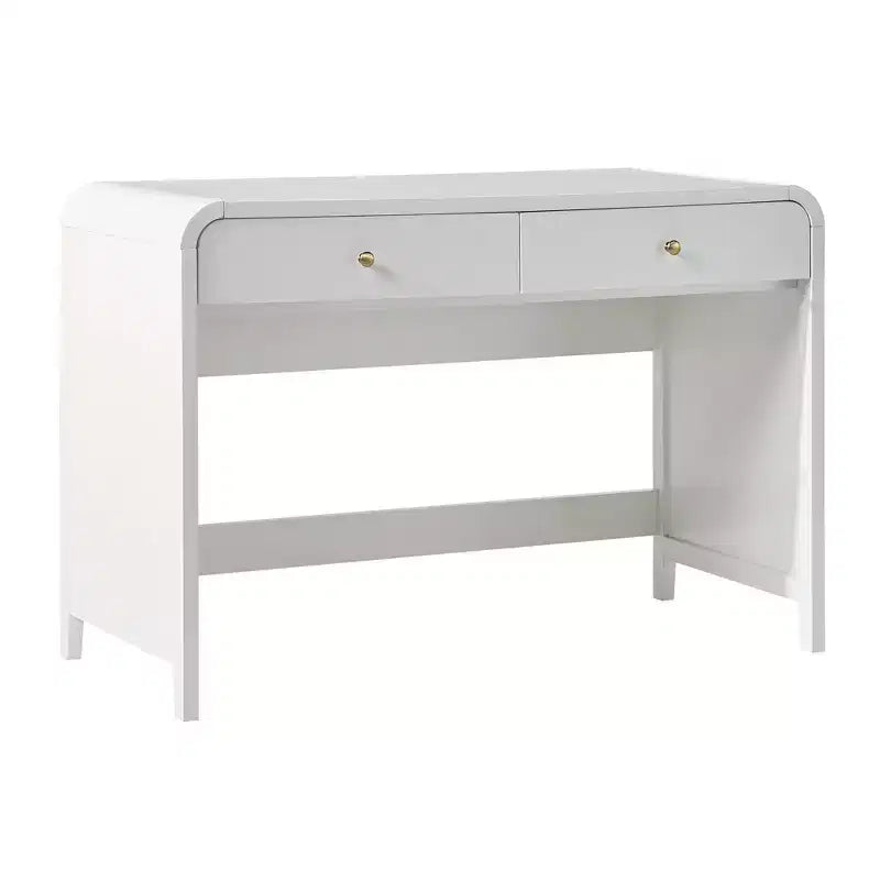 Scrivania da Scrittura dal Design Curvo Moderno Walker Edison Zoey