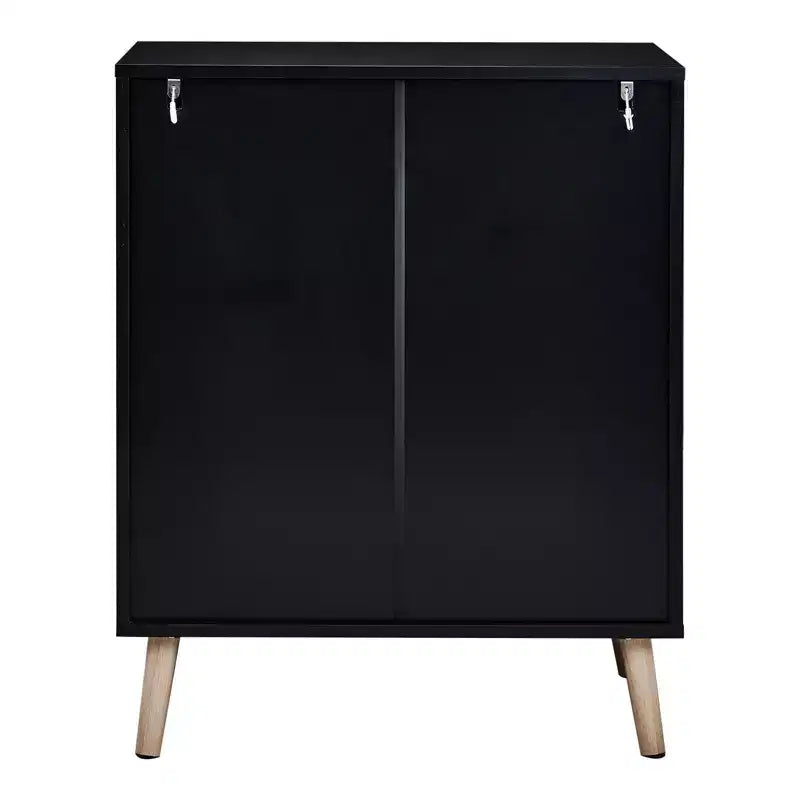 Karl Home Mobile scarpiera in rattan moderna da 18 paia