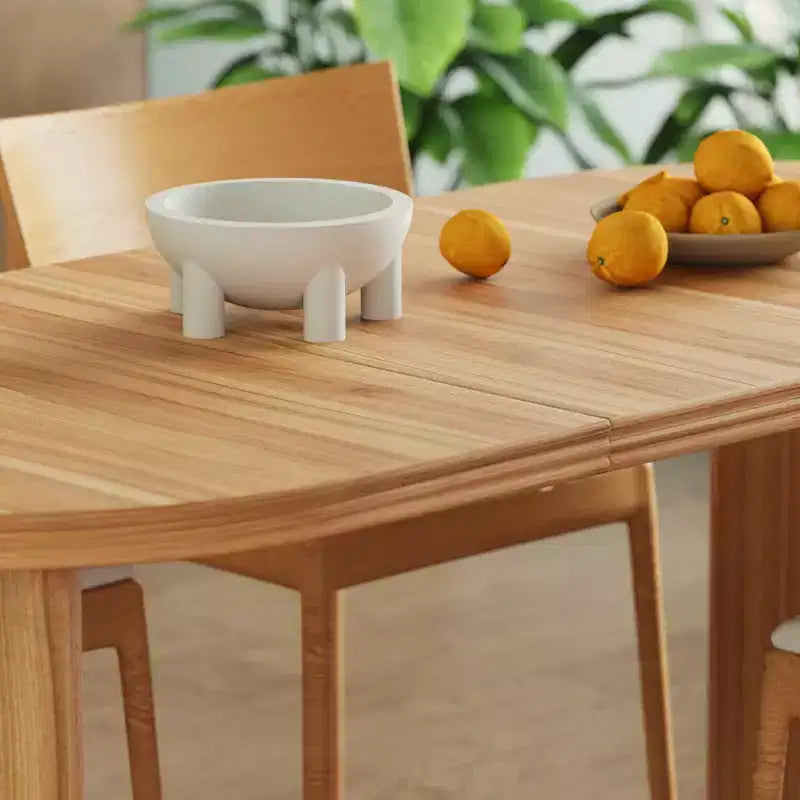 55.12-70.87Modern Extendable Dining Table with removable extension leaves,Mid-century modern style home table,Suitable for dining rooms