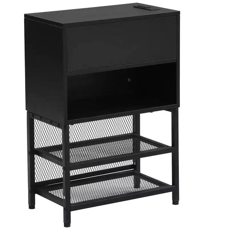MAYEERTY Letto a Piattaforma Rivestito in Pile Teddy con Contenitore Sottoposto, Design Curvo e Robusta Struttura Solida