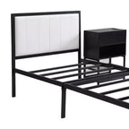 MAYEERTY Letto a Piattaforma Rivestito in Pile Teddy con Contenitore Sottoposto, Design Curvo e Robusta Struttura Solida