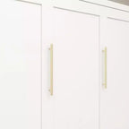GDFStudio Winslow Letto a scomparsa moderno in legno con scrivania integrata e gambe automatiche