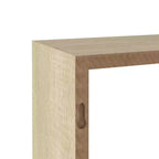 vidaXL Set 3 Scaffali Cubici a Muro Rovere Sonoma MDF Grande, Medio, Piccolo
