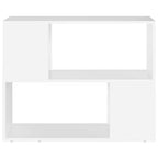 vidaXL Mobile TV Bianco Legno Multistrato 80x24x63 cm Mobile Porta TV