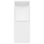 vidaXL Mobile TV Bianco Legno Multistrato 80x24x63 cm Mobile Porta TV