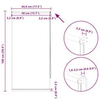vidaXL Sedie da bar Set di 2 Multicolore