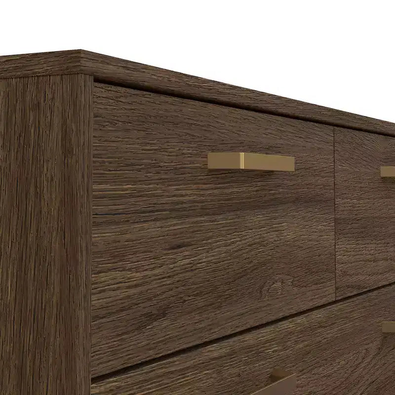 Tvilum, Cassettiera doppia Tone a 8 cassetti, Quercia Moka