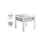 Meridian Furniture Aria Tavolino a specchio
