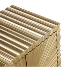 Meridian Furniture Tavolino Golda Gold