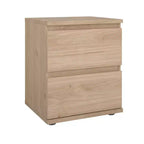 Tvilum, comodino Aurora a 2 cassetti, Jackson Hickory
