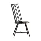Tavolo da pranzo rotondo Jolana 45 in rovere con ripiano nero e set - iNSPIRE Q