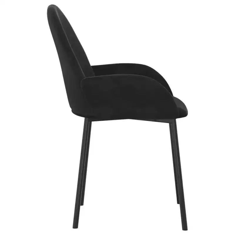 vidaXL Set 2 Sedie da Pranzo Grigio Scuro