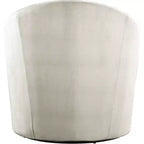 Sedia in velluto Alessio di Meridian Furniture