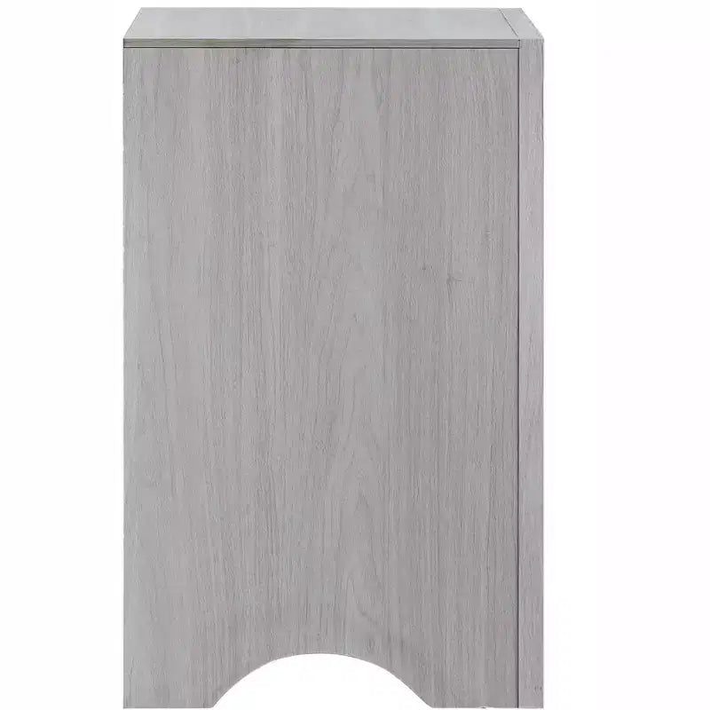 Comodino Passion Furniture Rustica 2 cassetti, largo 24 pollici
