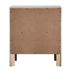 Comodino Passion Furniture Rustica 2 cassetti, largo 24 pollici