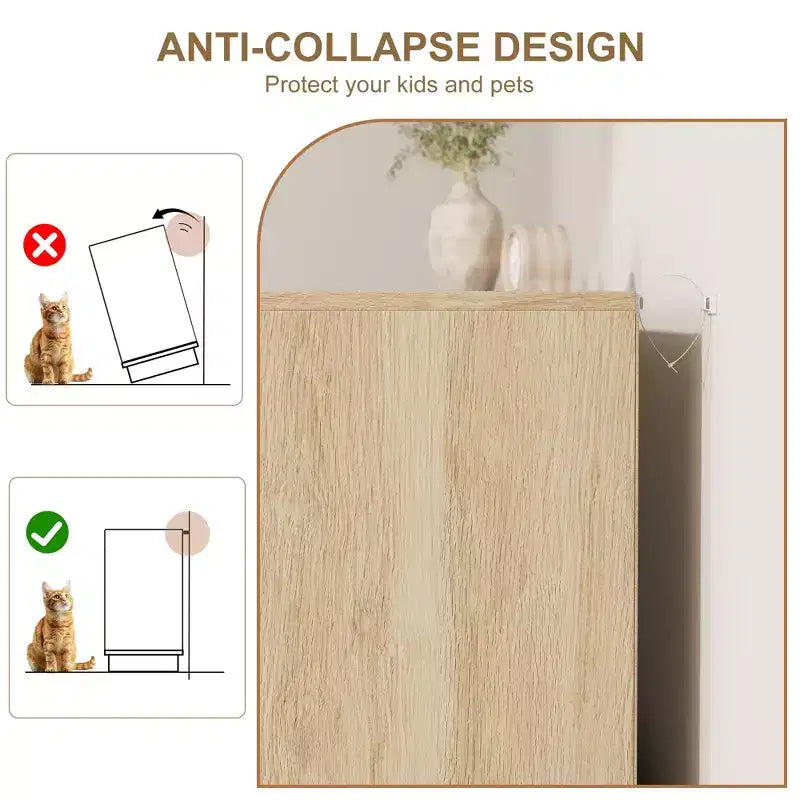 Cassettiera a 7 cassetti in rattan per camera da letto, mobile TV in rattan stile fattoria con 7 cassetti, organizer moderno e versatile per camera da letto, ingresso