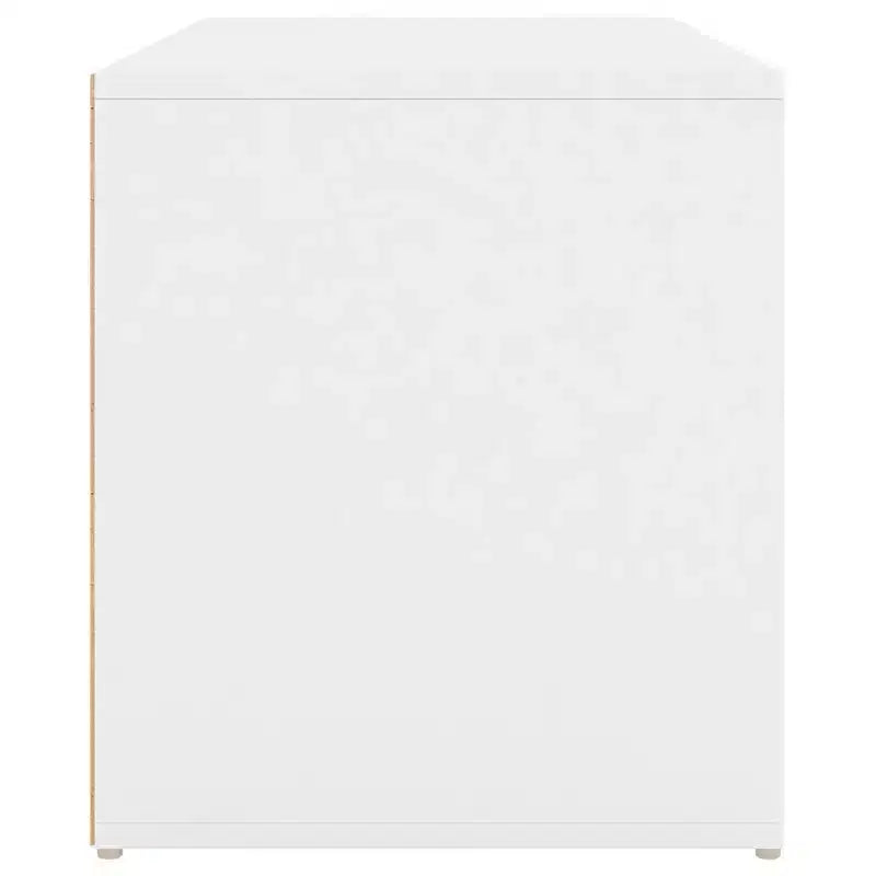 vidaXL Panca Bianca Legno Multistrato 80x40x45 cm Panca Rettangolare