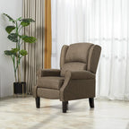 Poltrona massaggiante reclinabile con calore lombare e telecomando | Blu / Bianco crema / Nero / Beige / Marrone | Singola