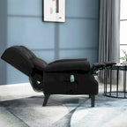 Poltrona massaggiante reclinabile con calore lombare e telecomando | Blu / Bianco crema / Nero / Beige / Marrone | Singola