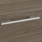 Libreria con armadietto a giorno da 91 cm – Finitura espresso / cenere / rovere / noce, utente singolo
