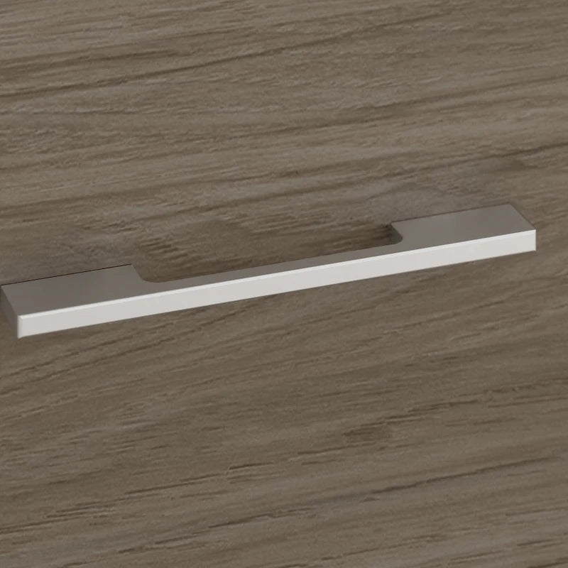 Libreria con armadietto a giorno da 91 cm – Finitura espresso / cenere / rovere / noce, utente singolo