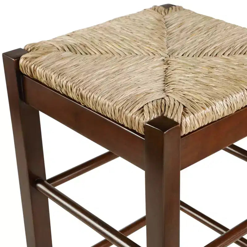 Seduta in Paglia Legno massello Cappuccino - Boraam