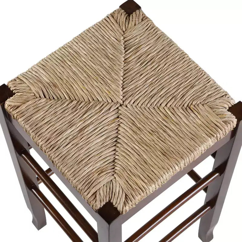 Seduta in Paglia Legno massello Cappuccino - Boraam